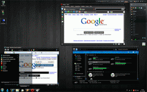 Windows 7 Visual Style: Dark Theme 