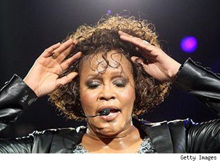 Whitney-Houston-show-concerto-cantando-musica Fotos recentes de Whitney Houston