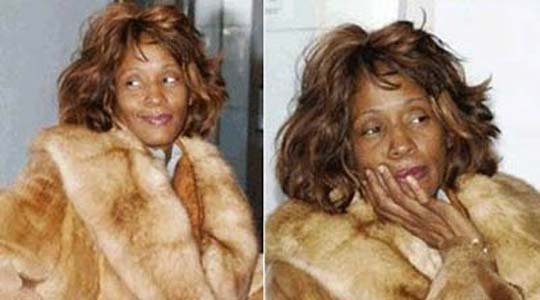 Whitney-Houston-velha-drogas Fotos recentes de Whitney Houston
