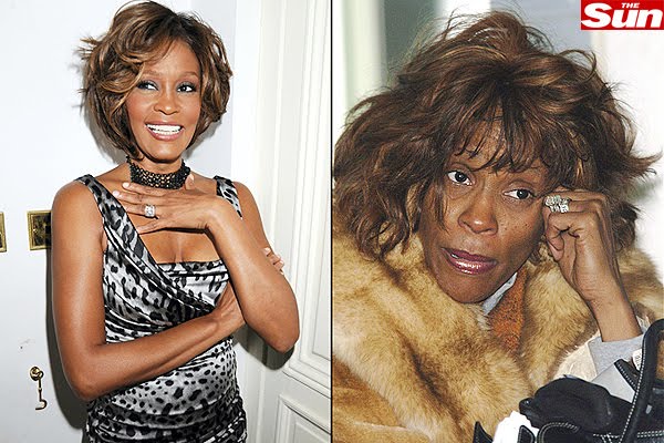 Whitney Houston e as drogas Whitney Houston e as drogas