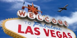 Placa Bem Vindo a Las Vegas - Nevada (Foto: Reprodução)