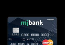 Destacar o Cartão miBank