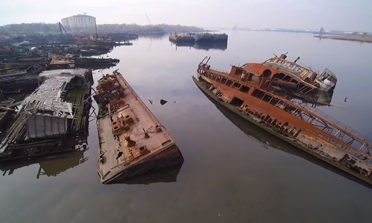 Imagens incríveis de drones mostrando cenas chocantes em todo o mundo